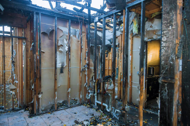 Professional Soot Cleanup technician working in Waverly, MN